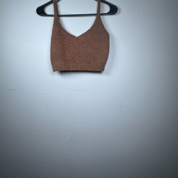 Mocha Fuzzy 3 Piece Ensemble Legging - Picture 6 of 7